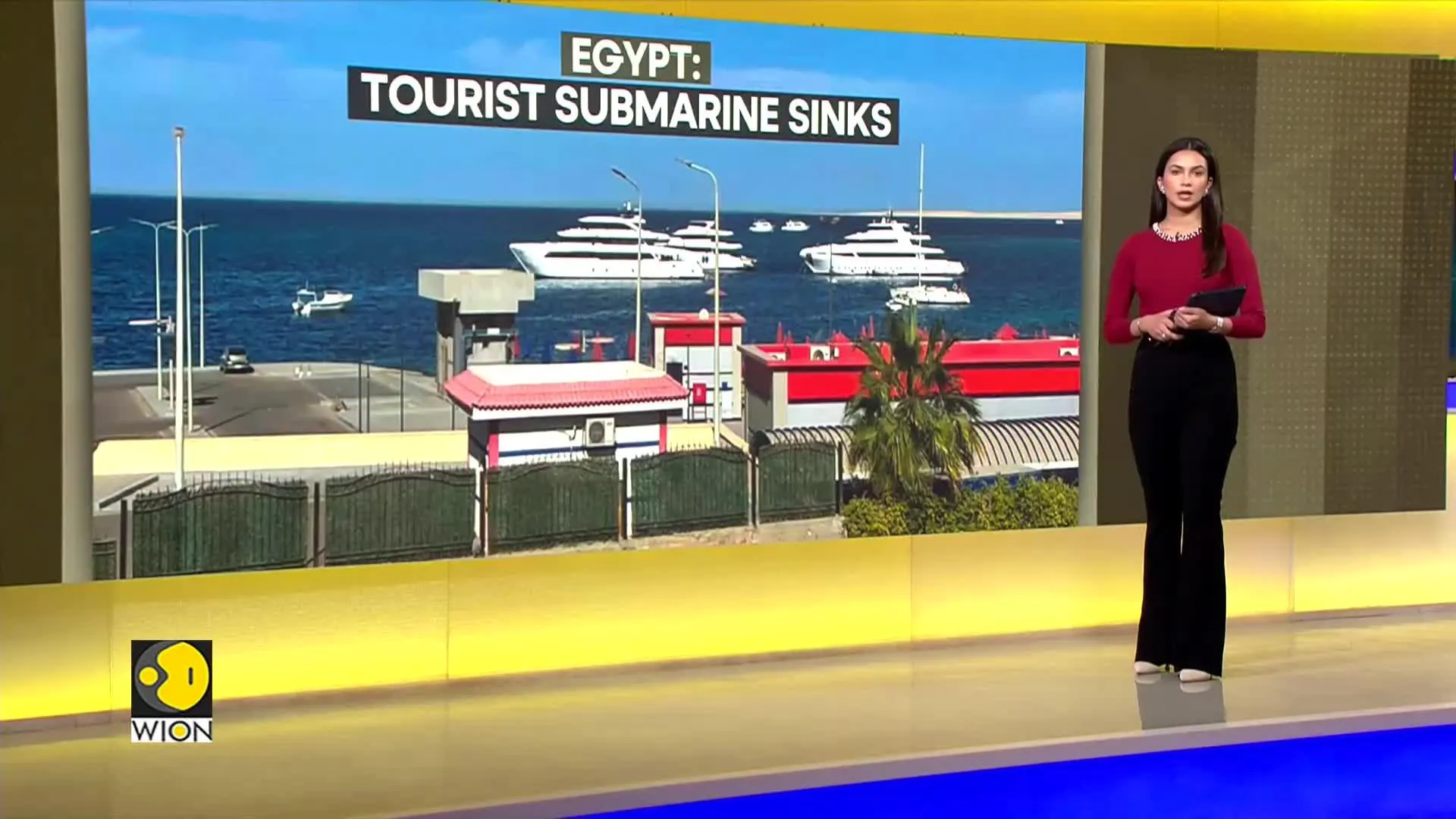 At least 6 dead as submarine carrying tourists sinks on reef tour in Red sea off Egypt