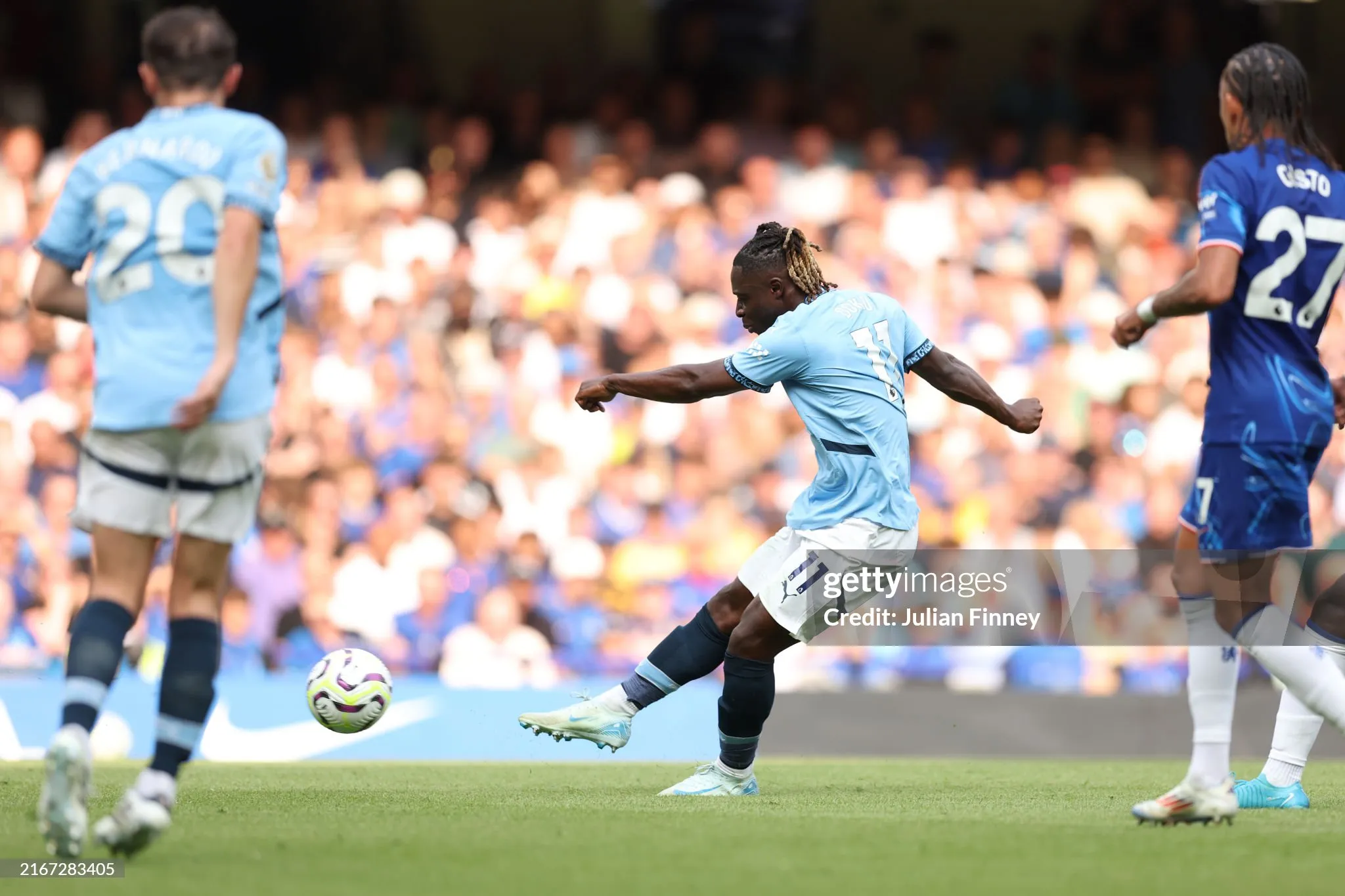 Chelsea vs Man City: Jeremy Doku -sportzpoint.com