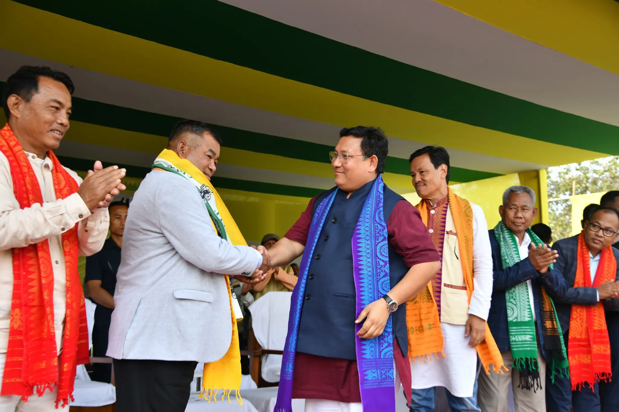 মুছলপুৰত ইউ পি পি এলৰ বিশাল যোগদান সভা