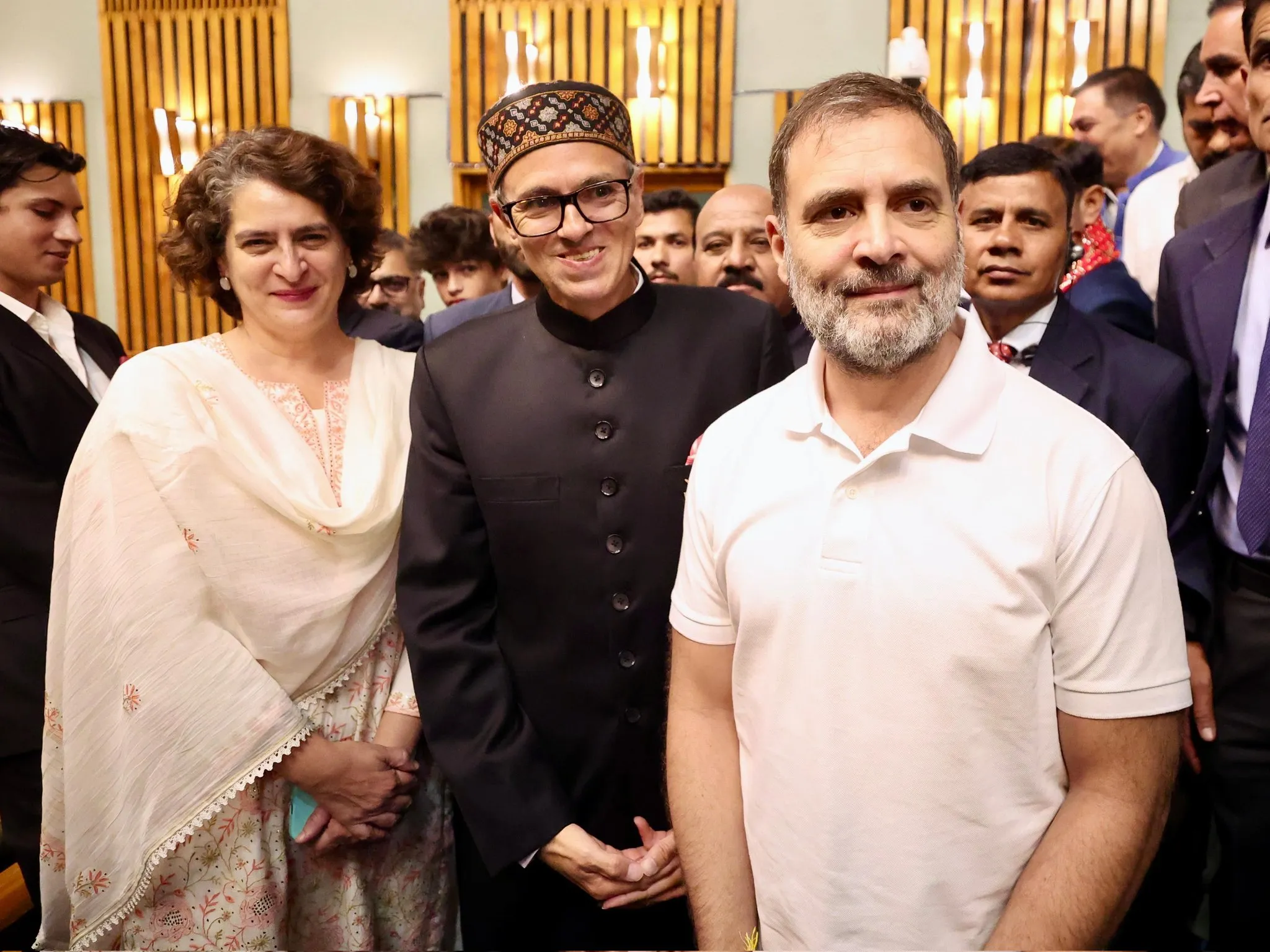 Omar Abdullah And Rahul Gandhi