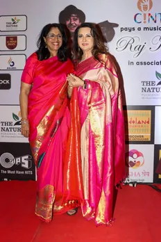 CINTAA RK@100 concert- Poonam Dhillon with Kavita Krishnamurthy