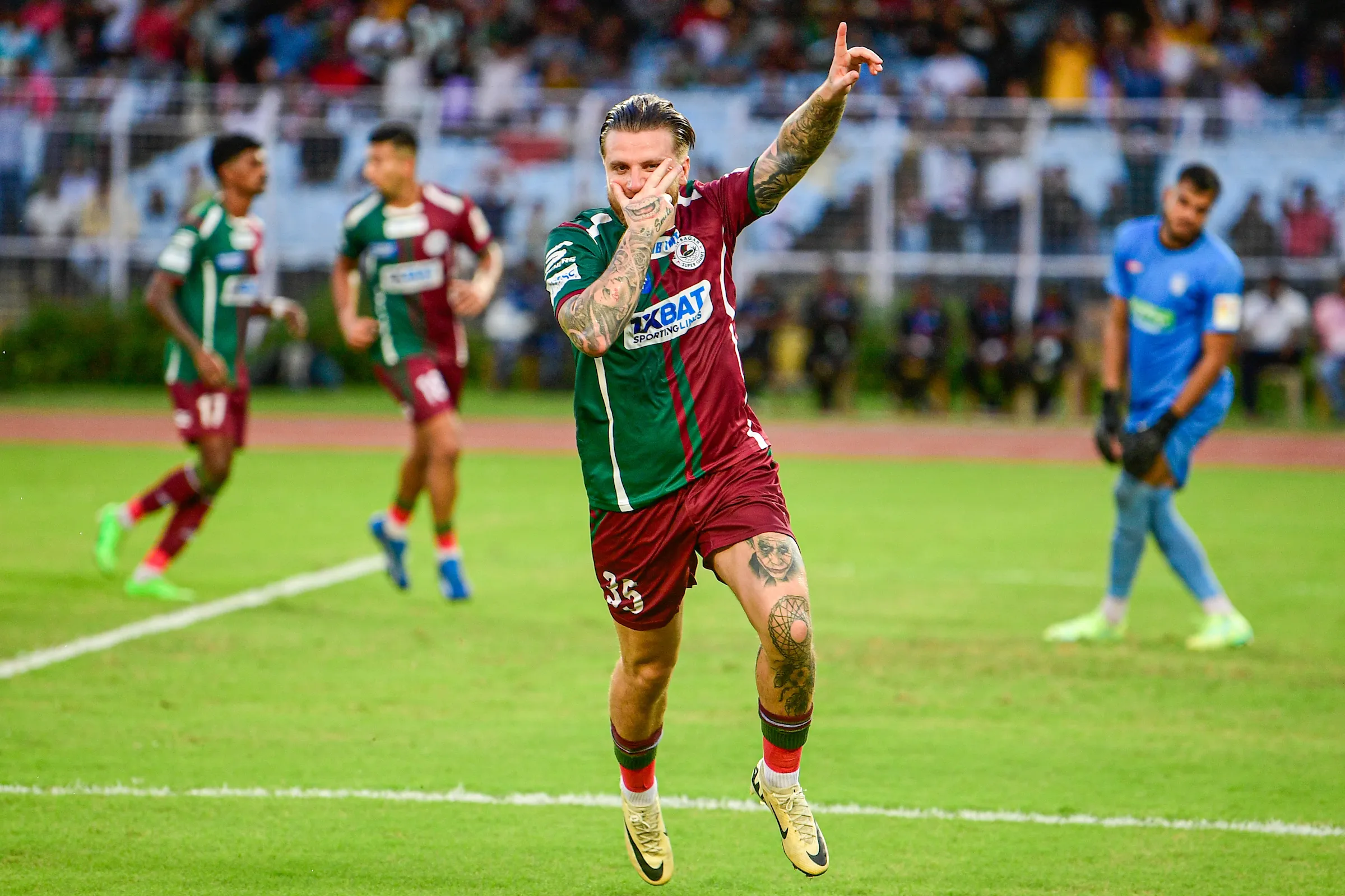 Mohun Bagan vs Northeast United Durand Cup 2024 final LIVE updates - Jason Cummings scored the early goal for Mohun Bagan - sportzpoint.com