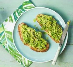 Smashed avocado on toast recipe | BBC Good Food