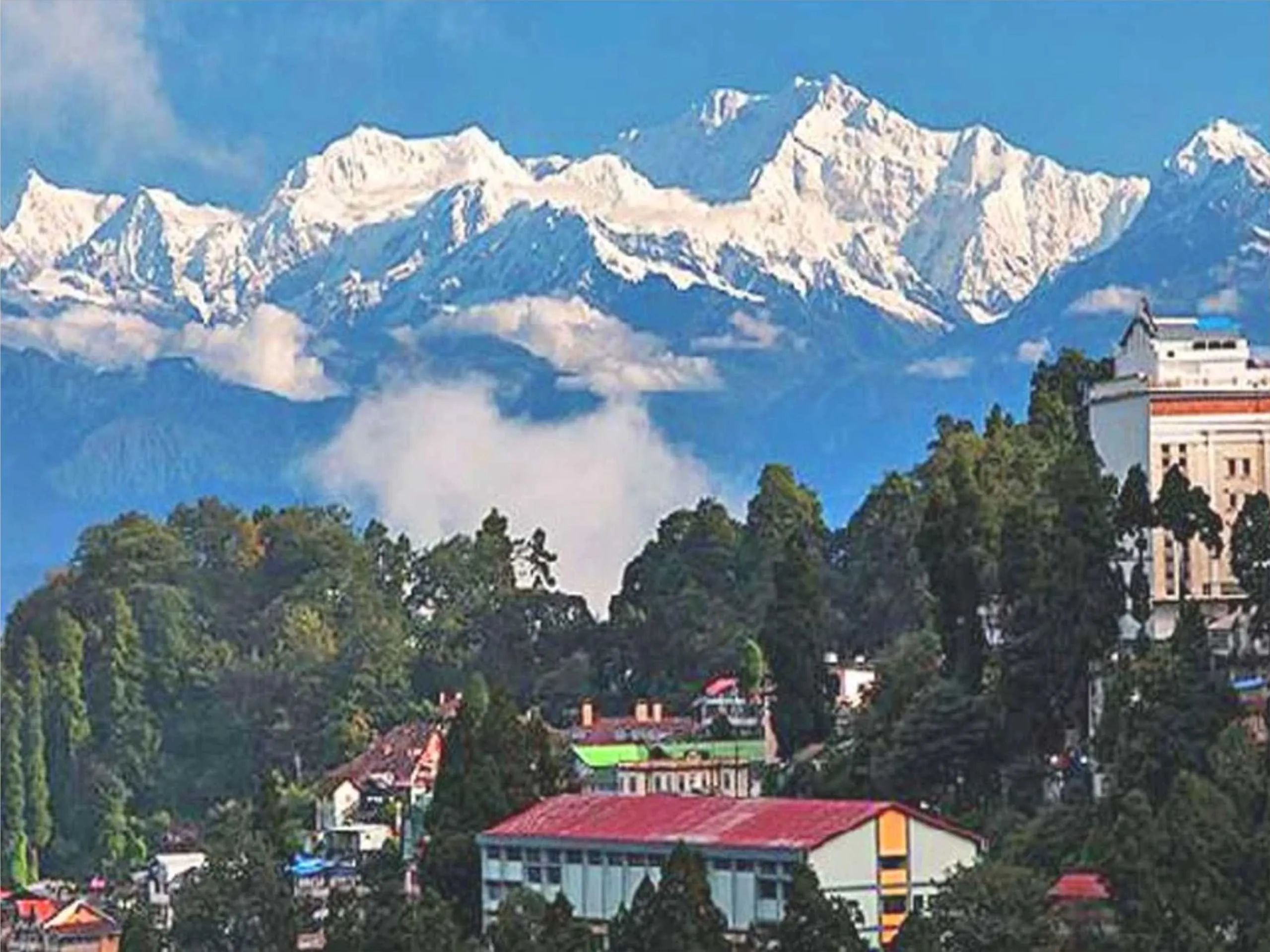 Kanchanjanga From Sikkim