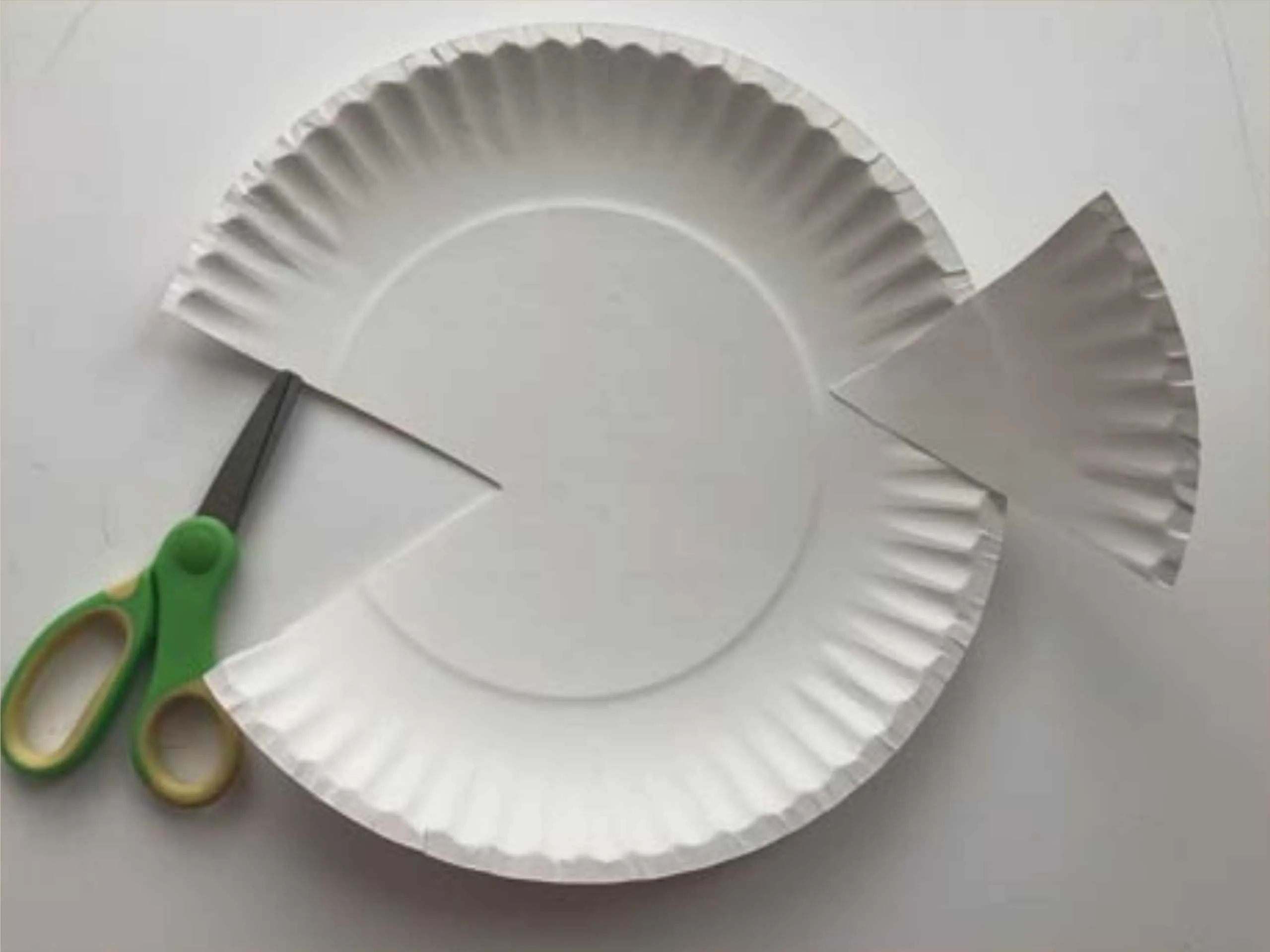 Paper plate fish