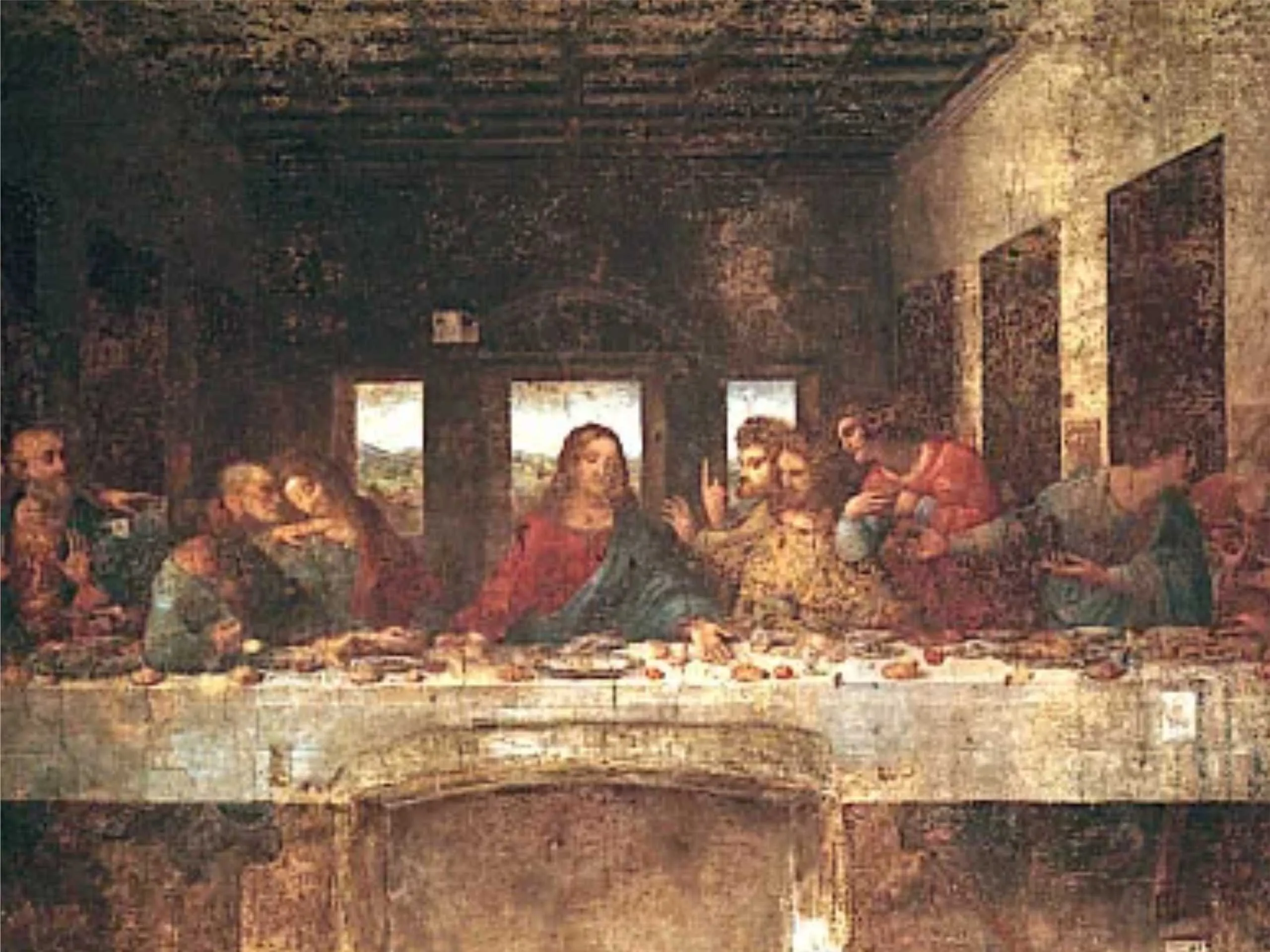 Leonardo Da Vinci the last supper
