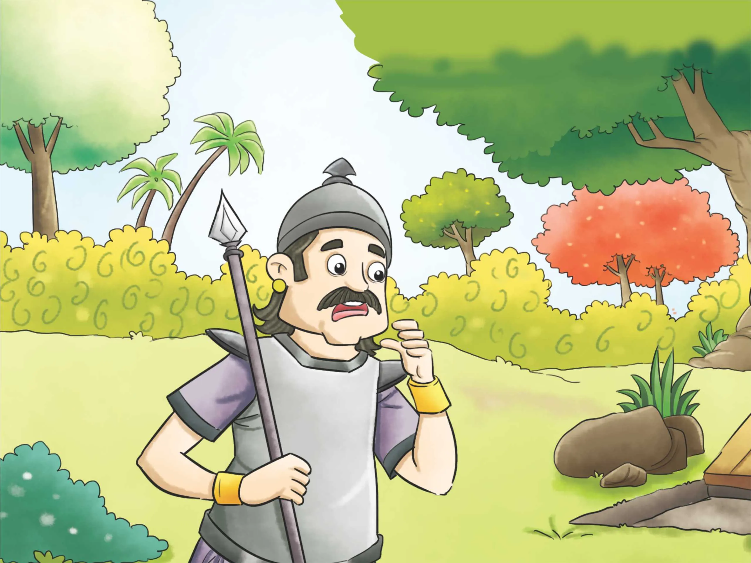 Cartoon image of a kingsmen