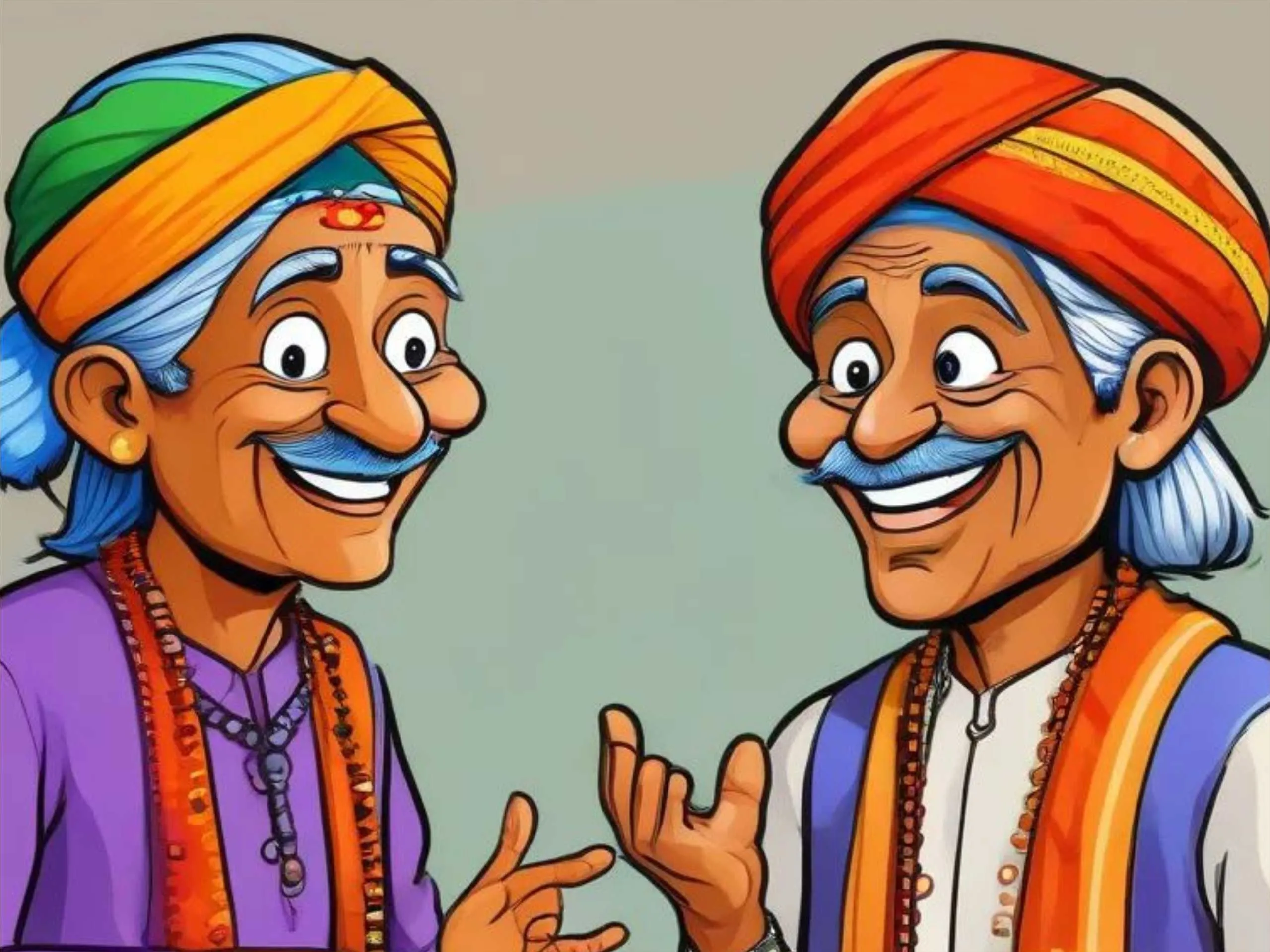 cartoon image of two men