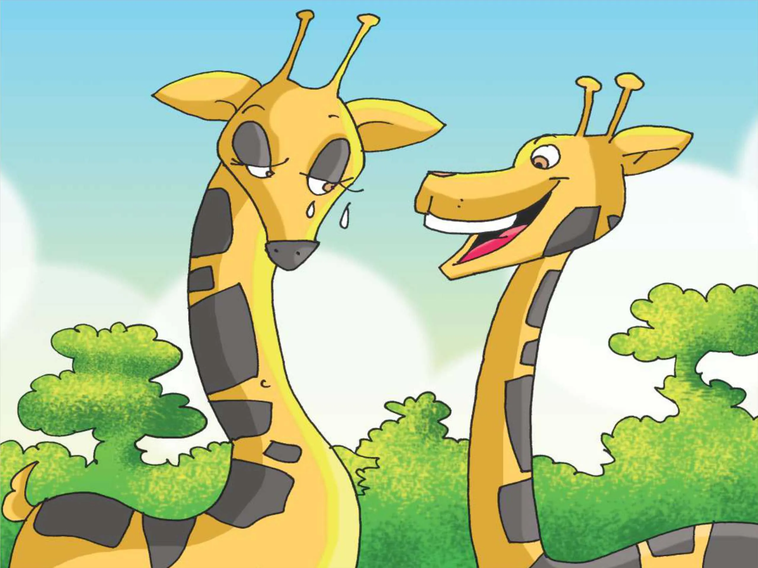 Giraffe cartoon image
