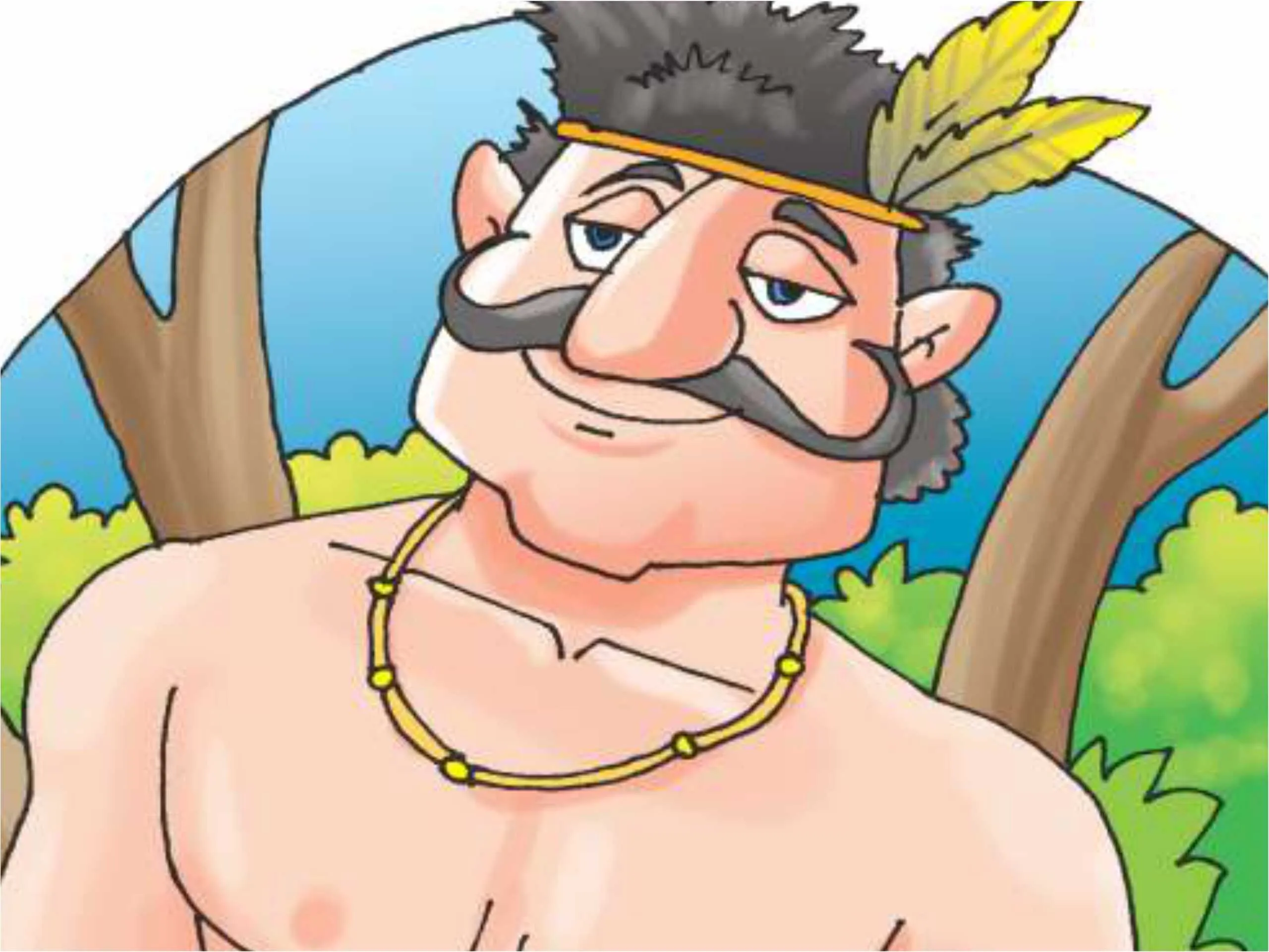 Jungali man Cartoon image