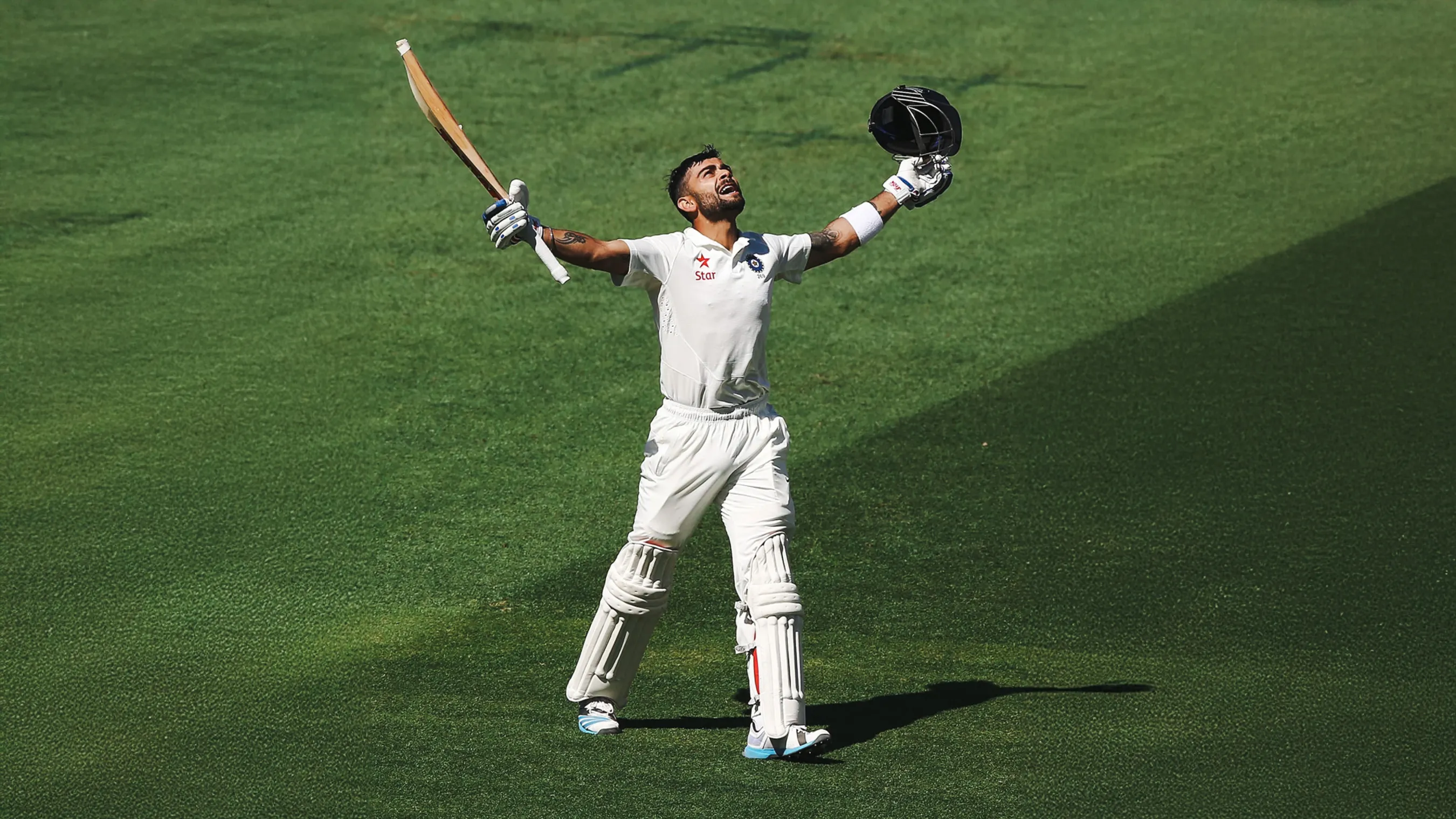 Border-Gavaskar Trophy: Details of every century scored by Virat Kohli in Australia - 115 and 141 Runs | Adelaide, 2014 - sportzpoint.com