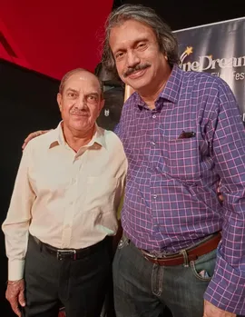 Mehul Kumar with Chaitanya Padukone at CineDreams FilmFest event