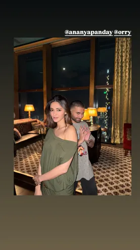 Ananya Panday and Orry