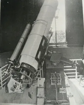 The 20-inch reflector telescope at KoSO. 