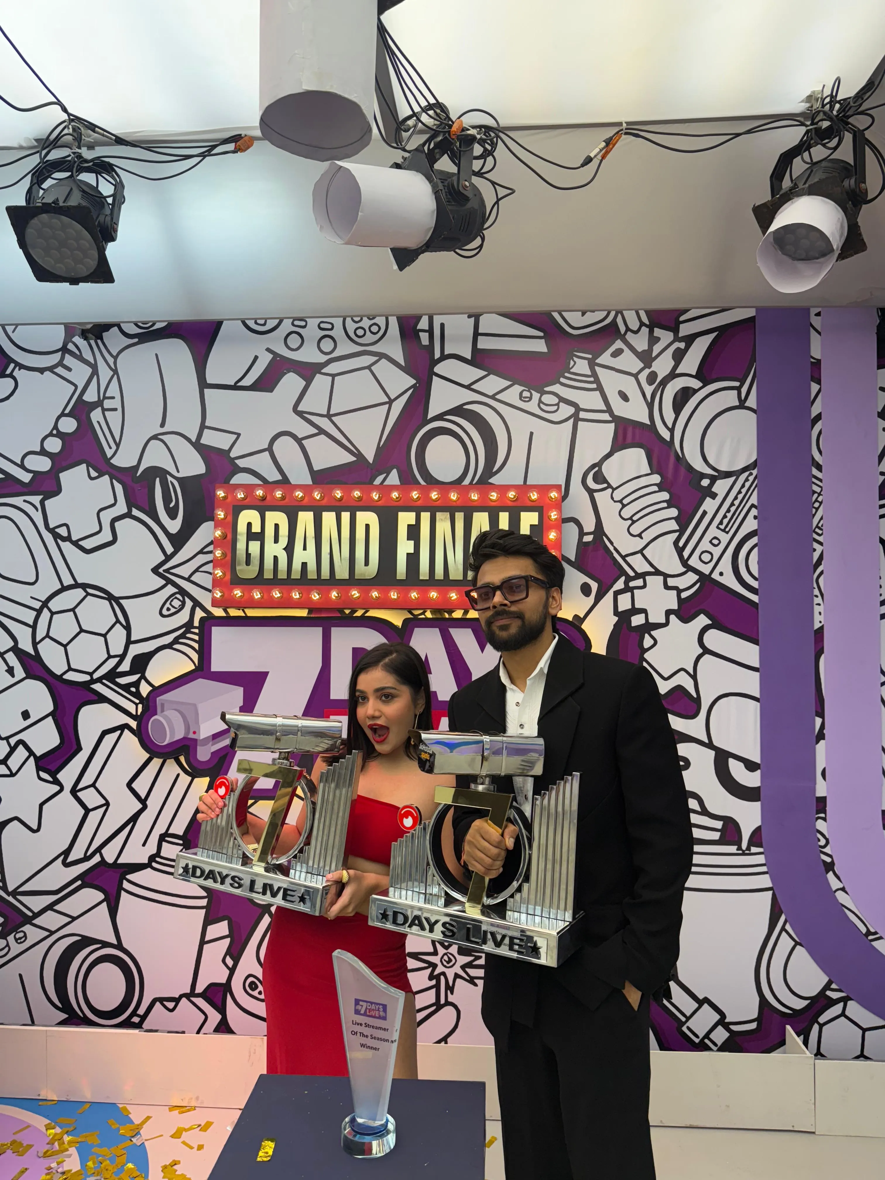 Dolly Javed and Lovekesh Kataria Win ‘7 Days Live’