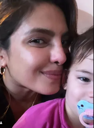 Priyanka Chopra's selfie with daughter Malti.