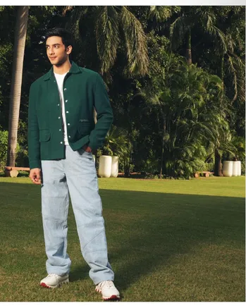 casual green look