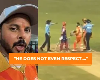 WATCH: Sreesanth slams Gautam Gambhir after verbal spat during LLC Eliminator clash
