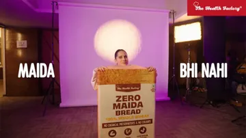 Wrapping or rapping? Uorfi Javed does both for The Health Factory bread