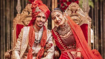 Yuzvendra Chahal and Dhanashree Verma