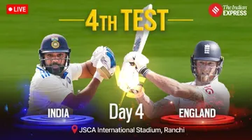 IND vs ENG LIVE Score, 4th Test Day 4: அடுத்தடுத்த விக்கெட் இழப்பு... இந்தியா நிதான பேட்டிங்