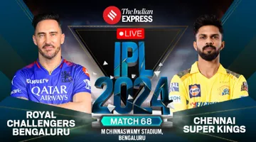 RCB vs CSK Live Score, IPL 2024: மழை அச்சுறுத்தல் - பிளே ஆஃப்க்குள் நுழையப் போவது யார்?