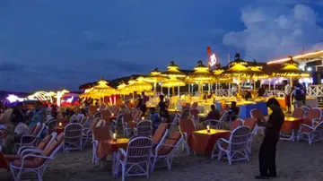 Goa beaches tents alcohol