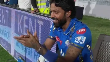 Check out Hardik Pandya's priceless reaction as DRS saves Rohit Sharma during IPL 2024 game vs Punjab Kings