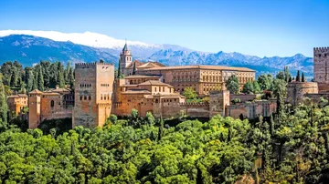 Alhambra: A Hilltop Palace Representing Spain's Extensive Past