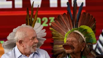 Indigenous Protesters Block Brazil's President Lula from Event Over Slow Progress on Land Rights
