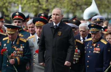 Putin Says 'Combat Forces Always Ready' but Russia Facing 'Difficult Period' in Victory Day Speech