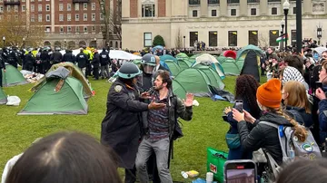 Over 100 Pro-Palestinian Protesters Arrested at Columbia University