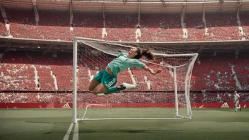 Adidas Recreates Iconic Ad with Chilean Goalkeeper Tiane Endler