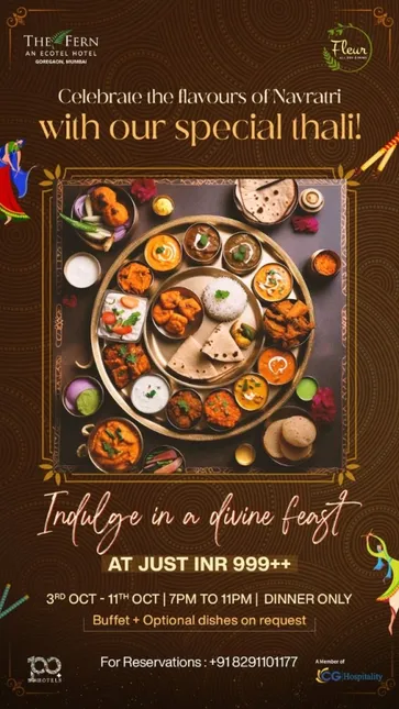 The Fern Goregaon - Navratri Thali