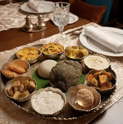 Navratri Thali - The Leela Ambience Gurugram