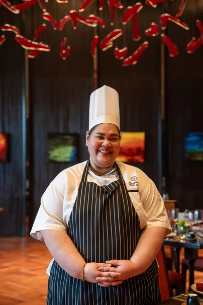 Chef Rungtiwa Sheraton Grand Blr at Brigade Gateway