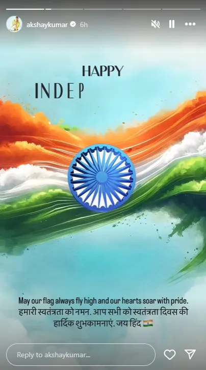 Bollywood Independence Day
