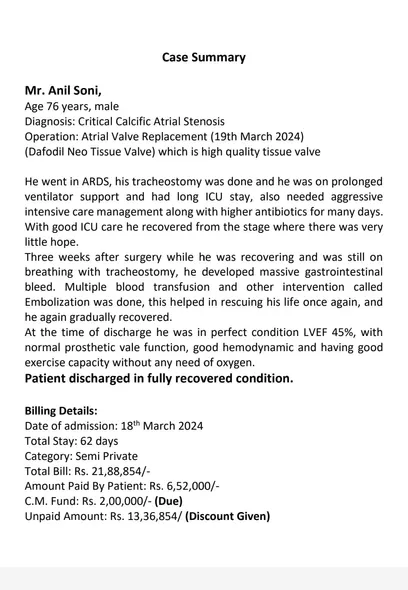 Fraud in Medanta Hospital