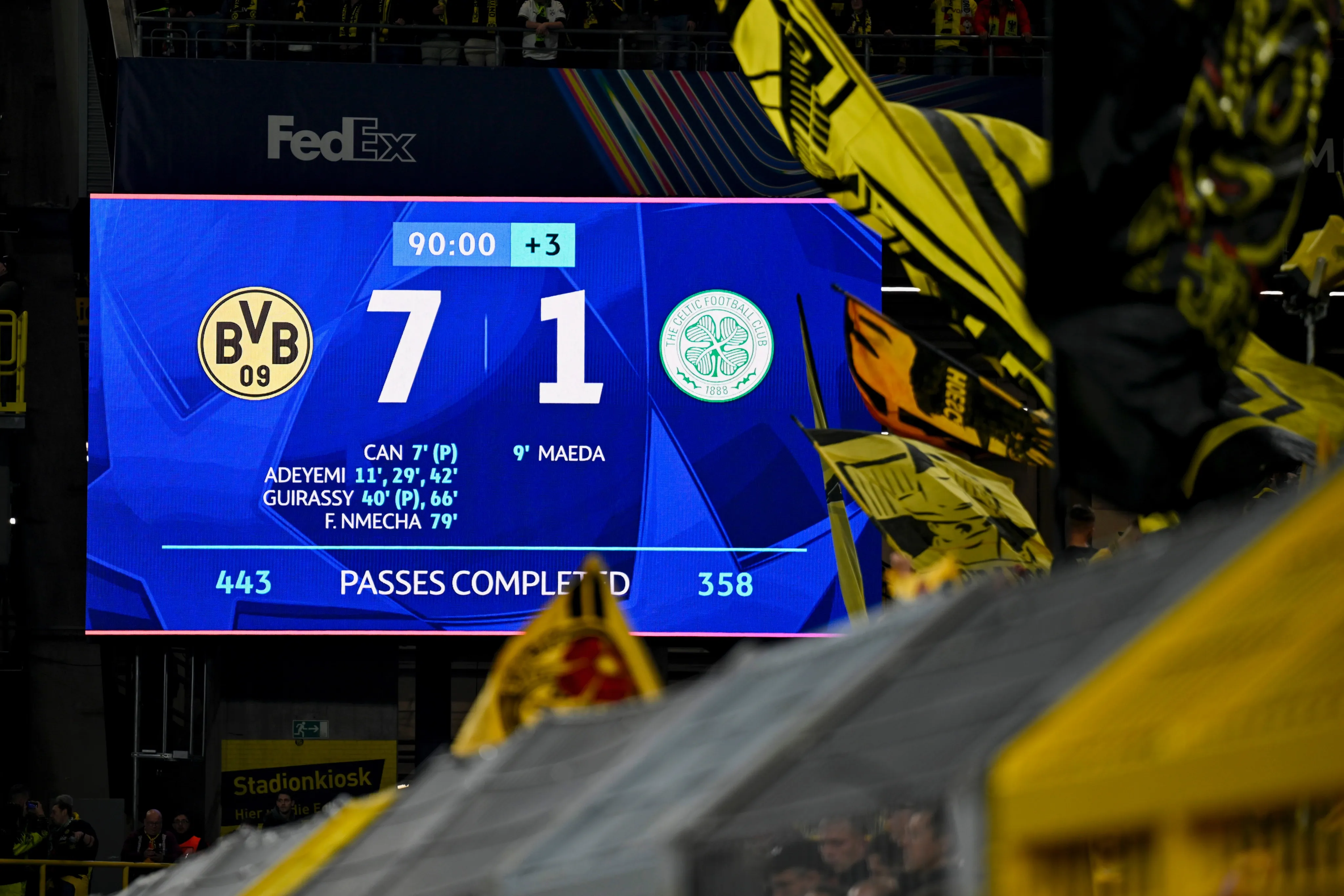 UEFA Champions League 2024-25 league phase match week 2 LIVE Updates - Dortmund 7-1 Celtic - sportzpoint.com