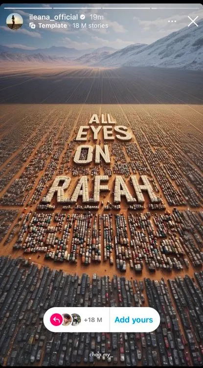 All Eyes on Rafah 