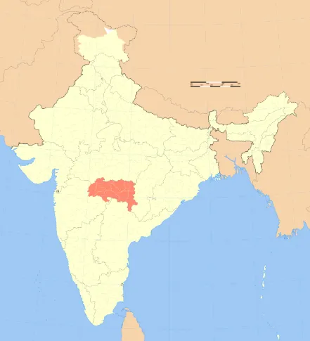 Vidarbha India Map