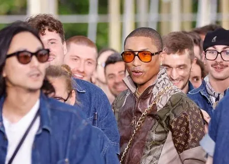 Pharrell Williams kicks off Paris Fashion Week with Louis Vuitton show