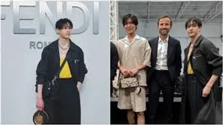 Stray Kids’ Bang Chan takes Milan Fashion Week by storm