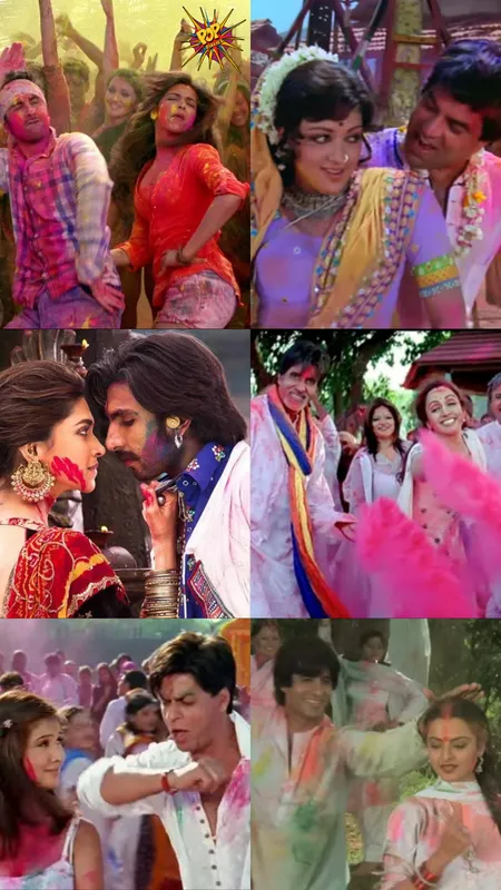 Bollywood Movies which celebrated Holi