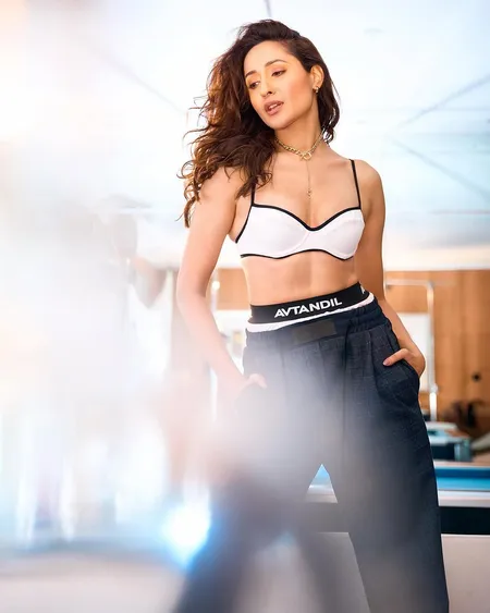 Pragya Jaiswal in white