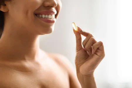 Vitamin E capsule 