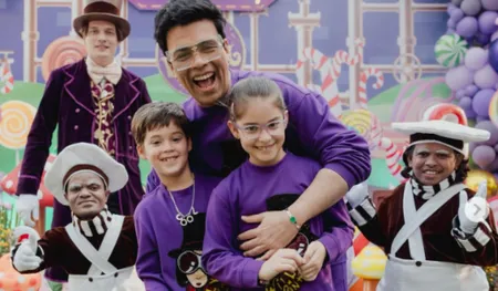 See Photos: Inside Karan Johar's Willy Wonka-Themed Party For Twins
