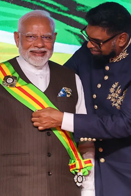PM Modi Guyana Visit
