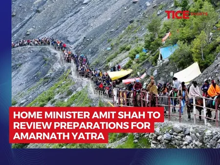 Home Minister Amit Shah to review preparations for Amarnath Yatra