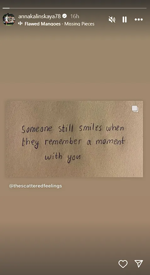 Anna Kalinskaya's story